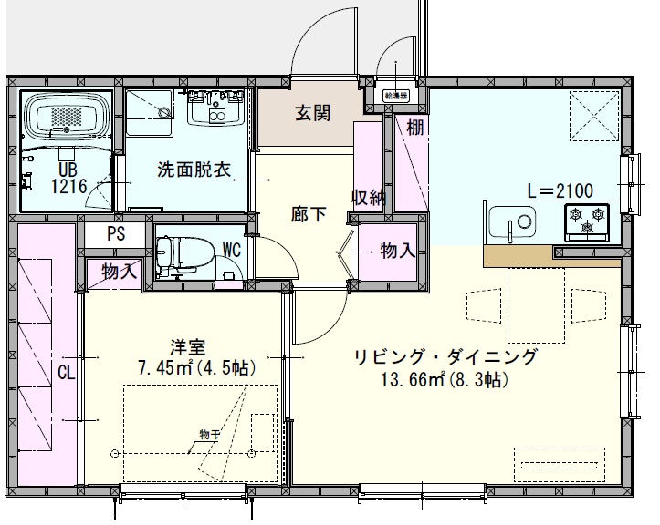 日の出1ＬＤＫ